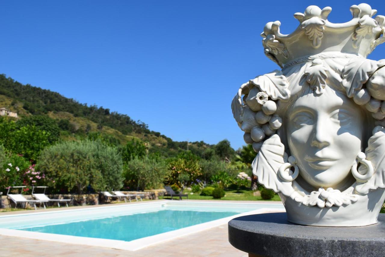 Taormina Villa Ibiscus Alcantara Gaggi Екстер'єр фото